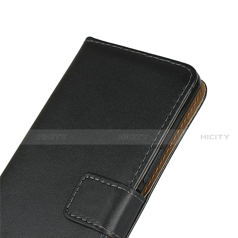 Custodia Portafoglio In Pelle con Supporto per Sony Xperia L4 Nero