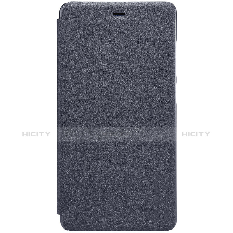 Custodia Portafoglio In Pelle con Supporto per Xiaomi Mi 4S Nero