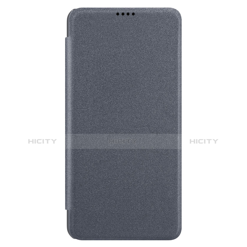 Custodia Portafoglio In Pelle con Supporto per Xiaomi Mi 8 Lite Grigio