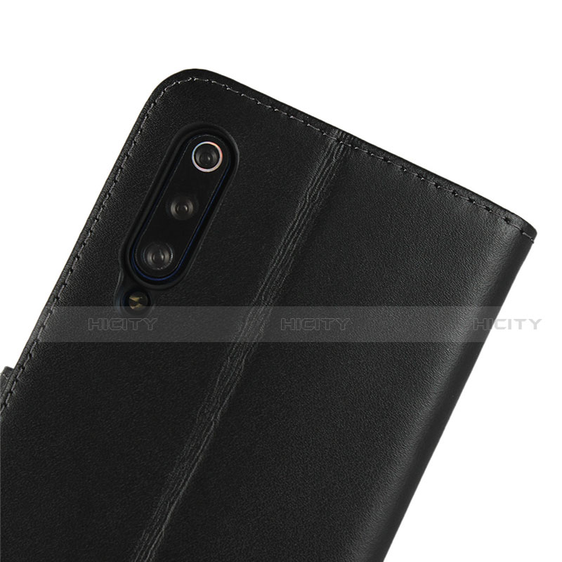 Custodia Portafoglio In Pelle con Supporto per Xiaomi Mi 9 Pro 5G Nero
