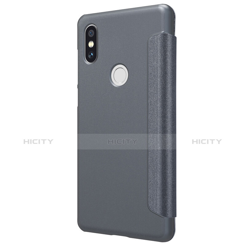 Custodia Portafoglio In Pelle con Supporto per Xiaomi Mi Mix 2S Nero