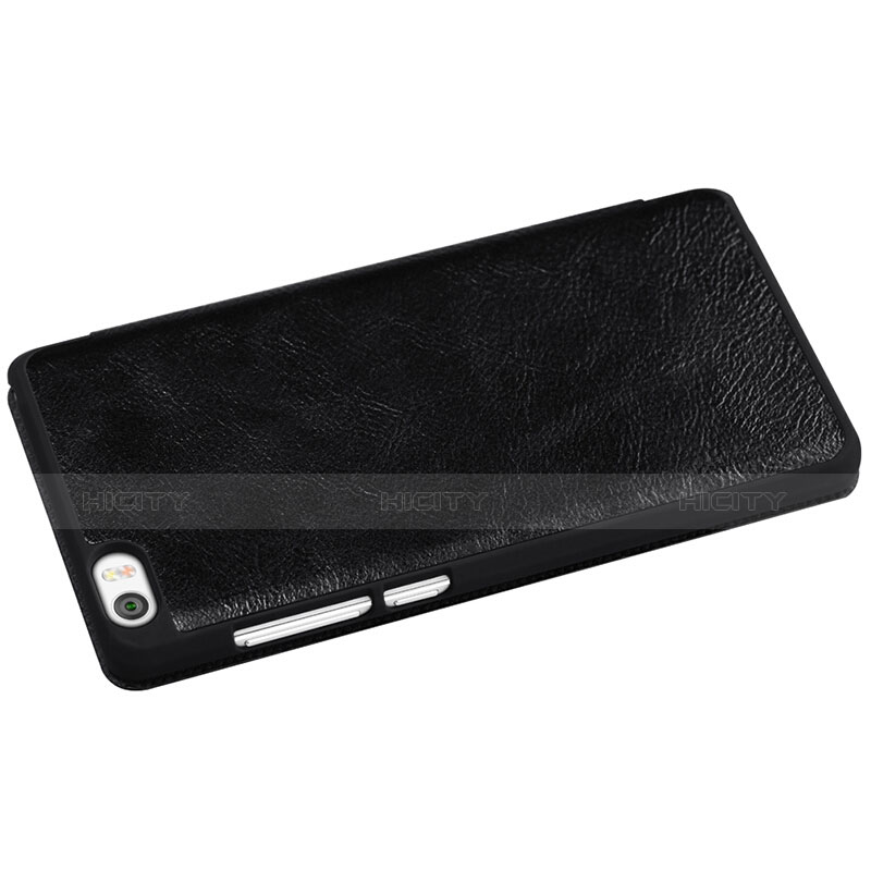 Custodia Portafoglio In Pelle con Supporto per Xiaomi Mi Note Nero