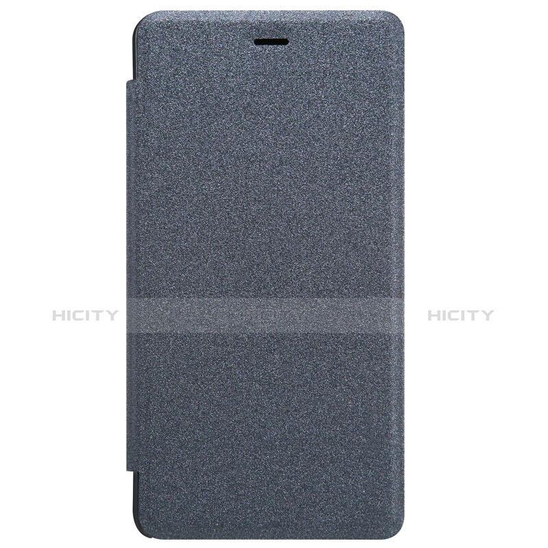 Custodia Portafoglio In Pelle con Supporto per Xiaomi Redmi 3S Prime Nero