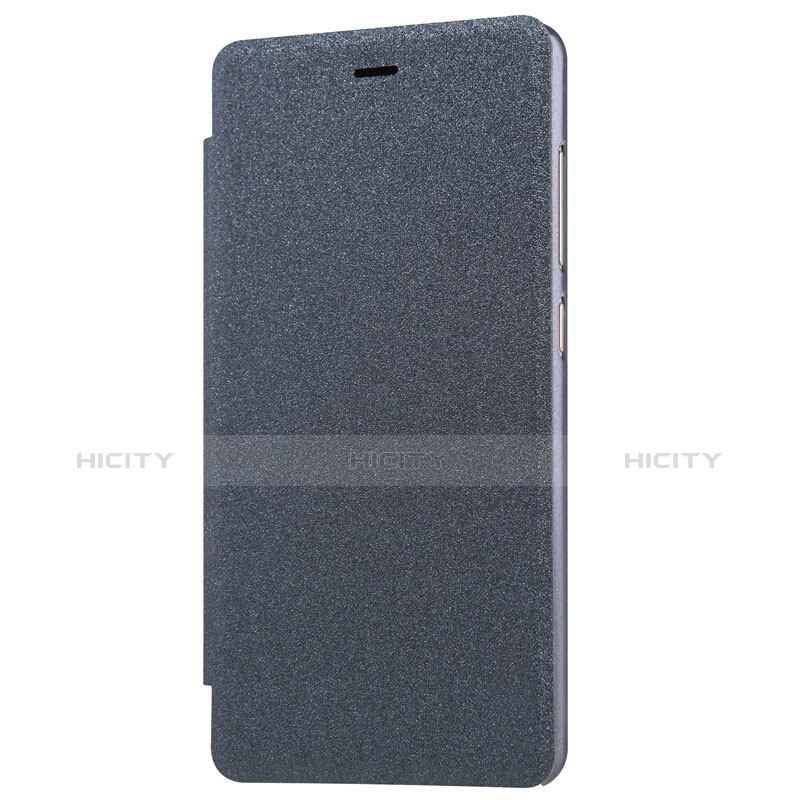 Custodia Portafoglio In Pelle con Supporto per Xiaomi Redmi 3S Prime Nero