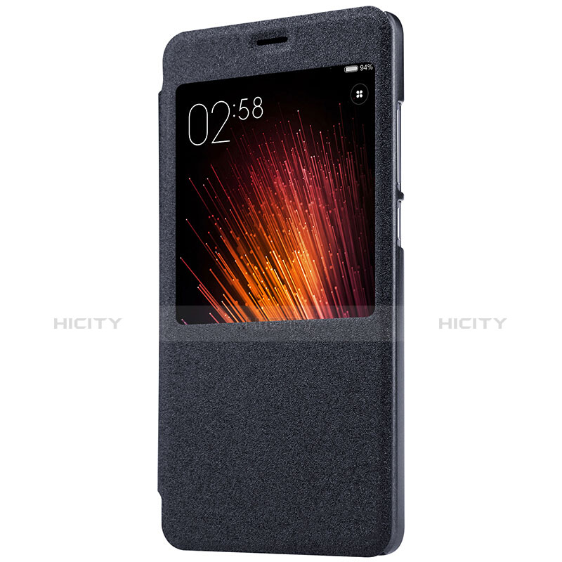 Custodia Portafoglio In Pelle con Supporto per Xiaomi Redmi Pro Nero