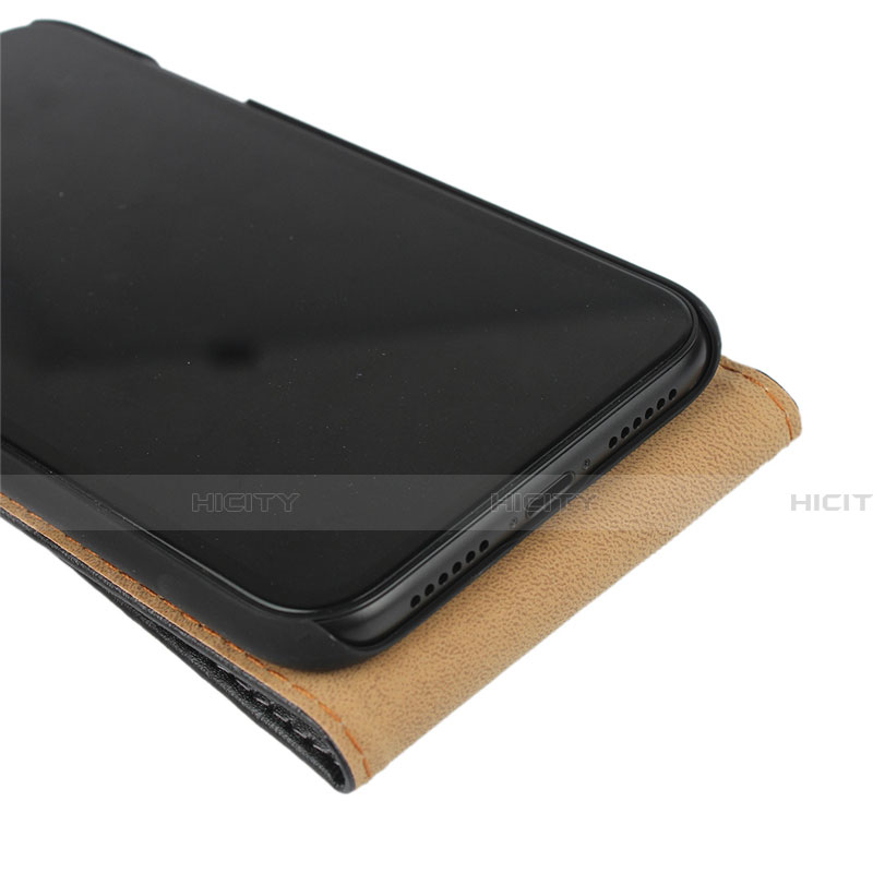 Custodia Portafoglio In Pelle con Supporto S01 per Apple iPhone 11 Pro Nero