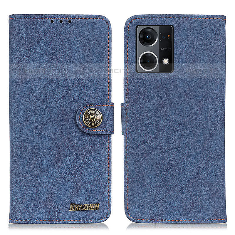 Custodia Portafoglio In Pelle Cover con Supporto A01D per Oppo Reno7 4G