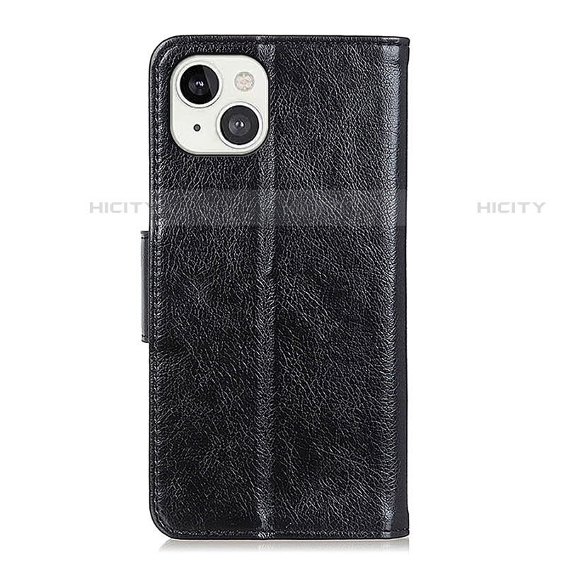 Custodia Portafoglio In Pelle Cover con Supporto A02 per Apple iPhone 14