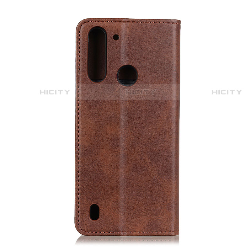 Custodia Portafoglio In Pelle Cover con Supporto A02D per Motorola Moto One Fusion