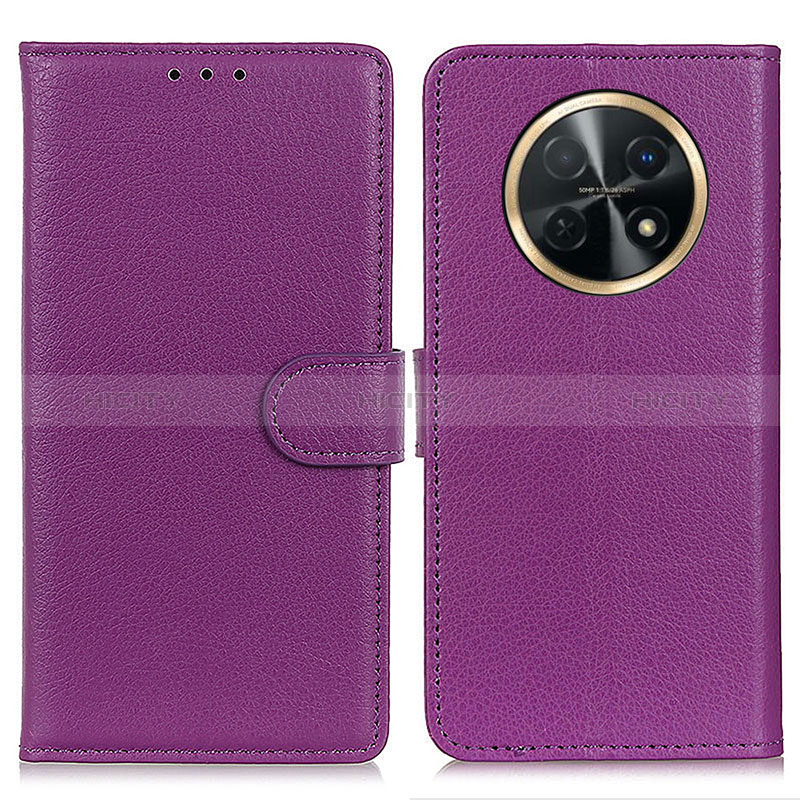Custodia Portafoglio In Pelle Cover con Supporto A03D per Huawei Nova Y91