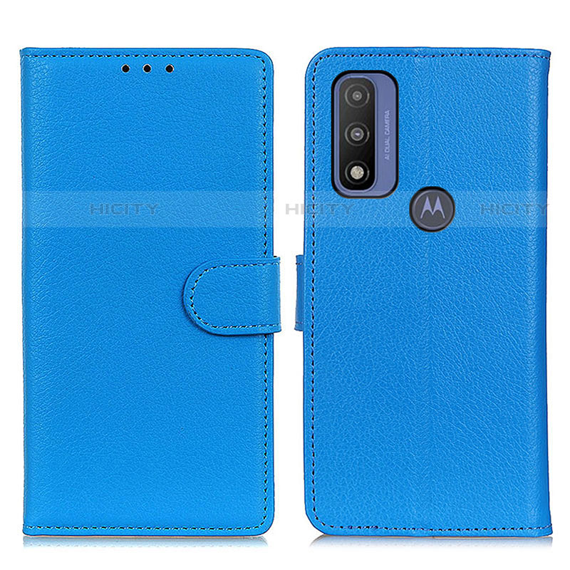 Custodia Portafoglio In Pelle Cover con Supporto A03D per Motorola Moto G Pure