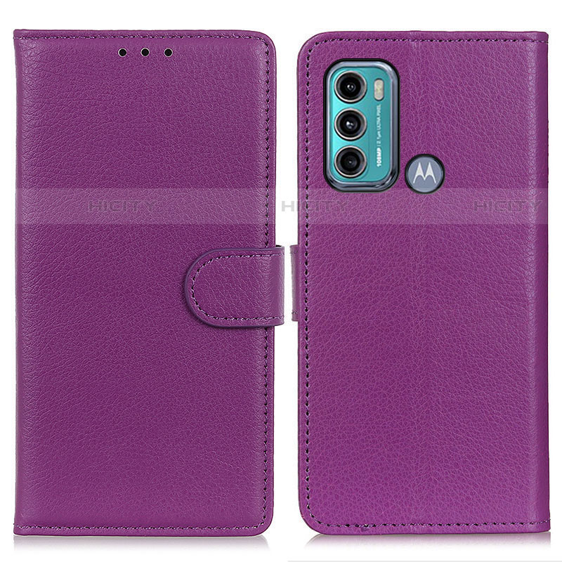 Custodia Portafoglio In Pelle Cover con Supporto A03D per Motorola Moto G40 Fusion