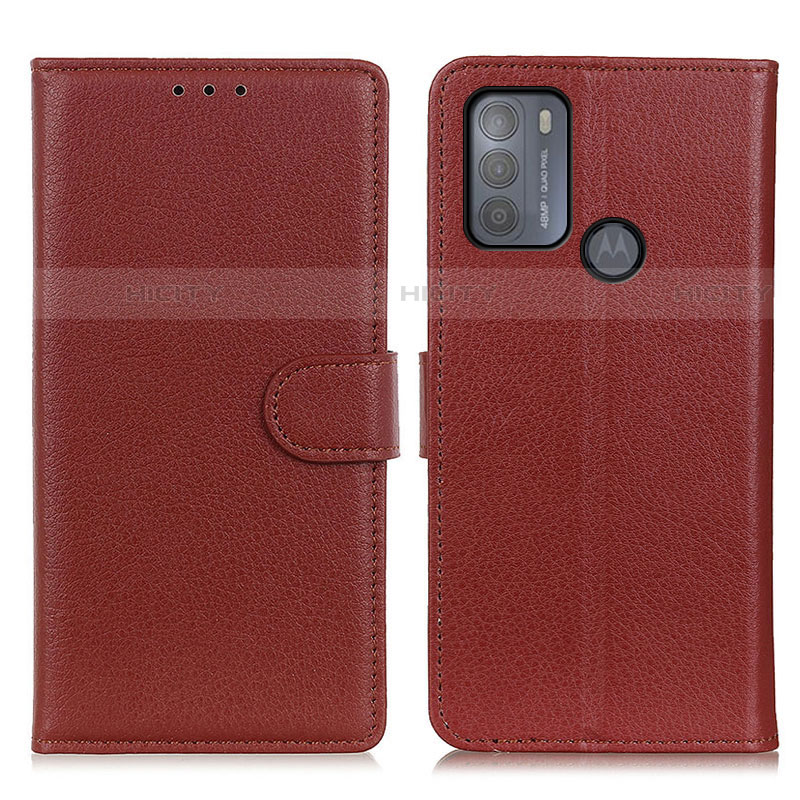 Custodia Portafoglio In Pelle Cover con Supporto A03D per Motorola Moto G50