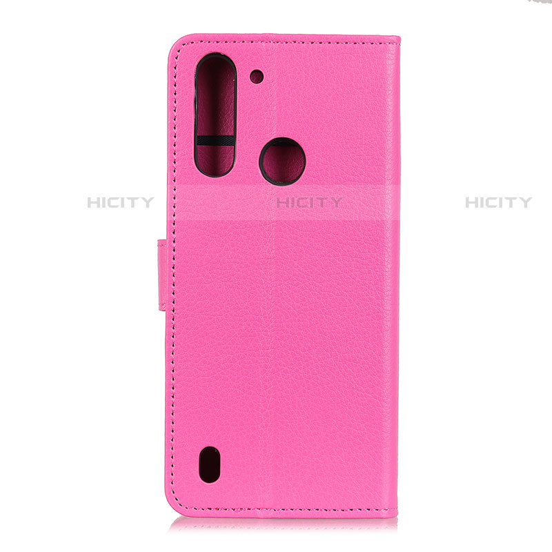 Custodia Portafoglio In Pelle Cover con Supporto A03D per Motorola Moto One Fusion