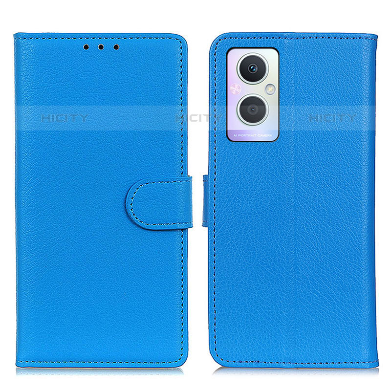 Custodia Portafoglio In Pelle Cover con Supporto A03D per OnePlus Nord N20 5G Cielo Blu