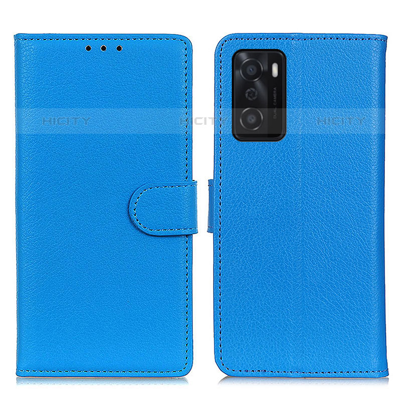 Custodia Portafoglio In Pelle Cover con Supporto A03D per Oppo A55S 5G