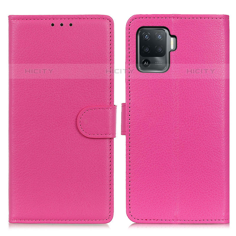 Custodia Portafoglio In Pelle Cover con Supporto A03D per Oppo A94 4G