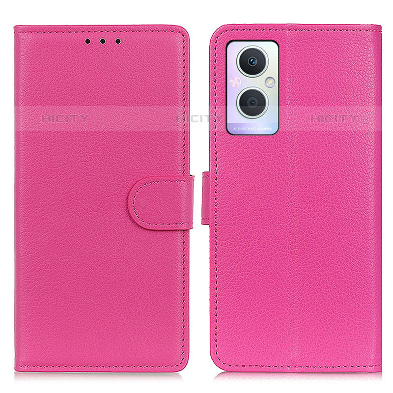 Custodia Portafoglio In Pelle Cover con Supporto A03D per Oppo F21 Pro 5G