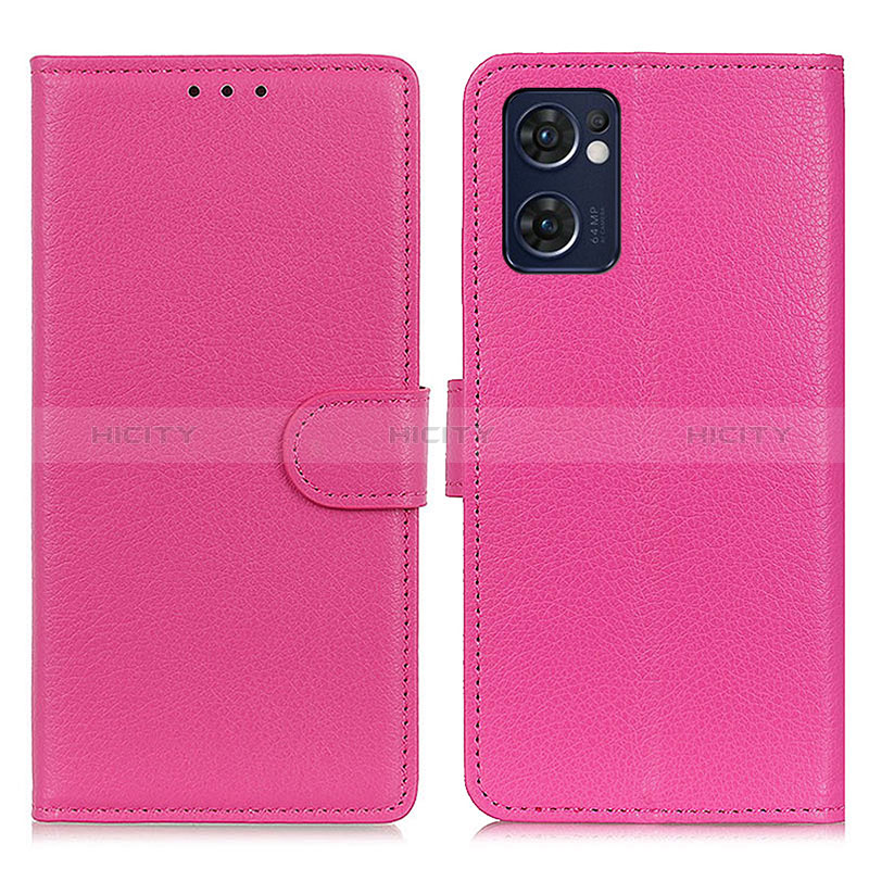 Custodia Portafoglio In Pelle Cover con Supporto A03D per Oppo Find X5 Lite 5G