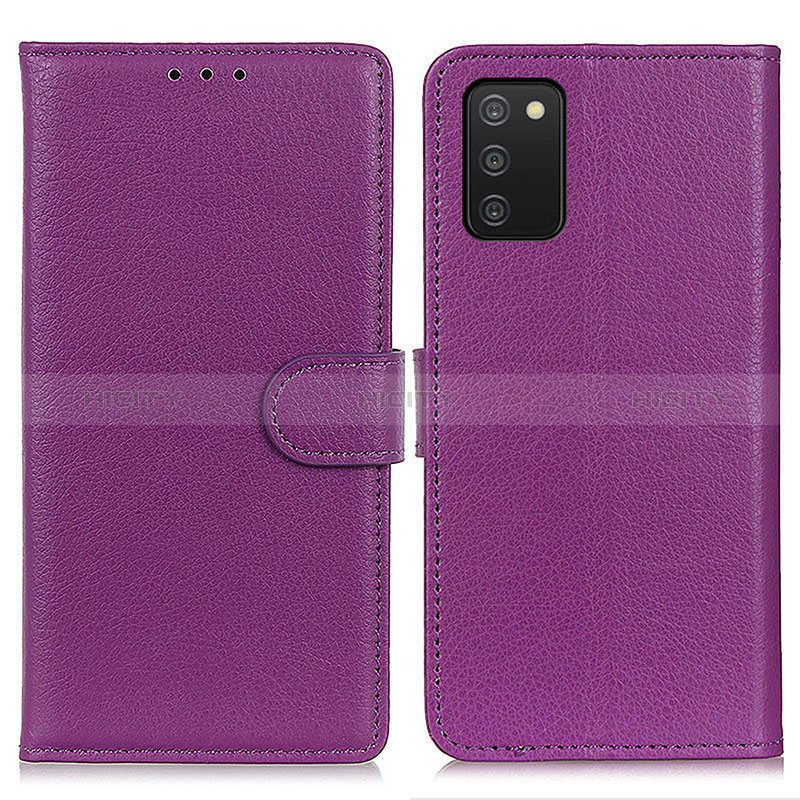 Custodia Portafoglio In Pelle Cover con Supporto A03D per Samsung Galaxy A02s