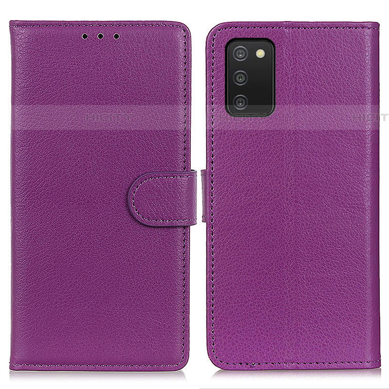Custodia Portafoglio In Pelle Cover con Supporto A03D per Samsung Galaxy A03s