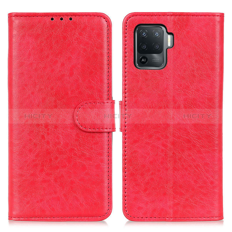 Custodia Portafoglio In Pelle Cover con Supporto A04D per Oppo Reno5 Lite