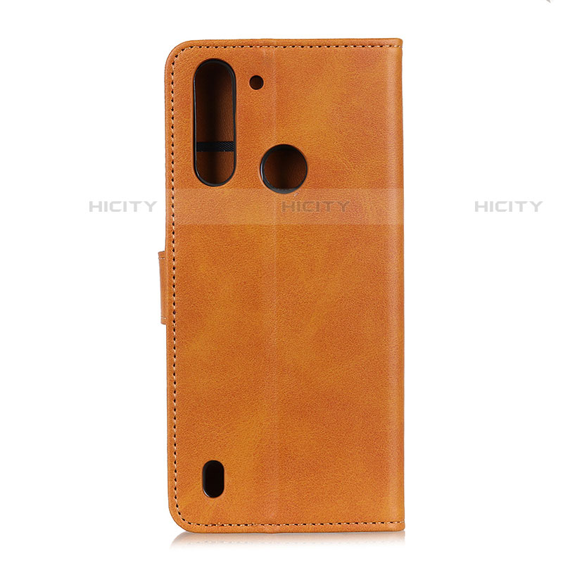 Custodia Portafoglio In Pelle Cover con Supporto A05D per Motorola Moto One Fusion