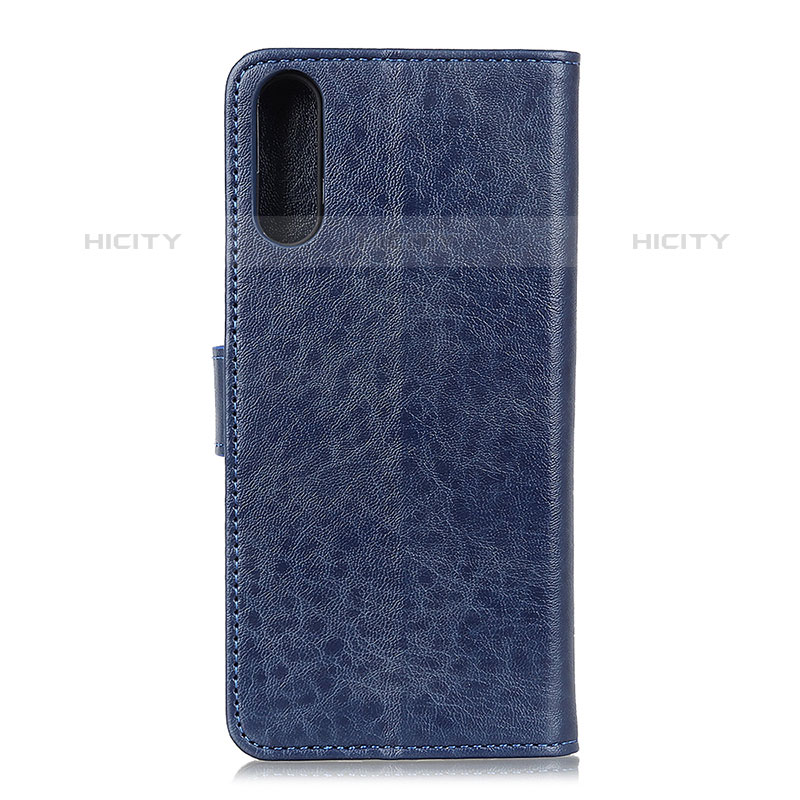 Custodia Portafoglio In Pelle Cover con Supporto A07D per Samsung Galaxy M02