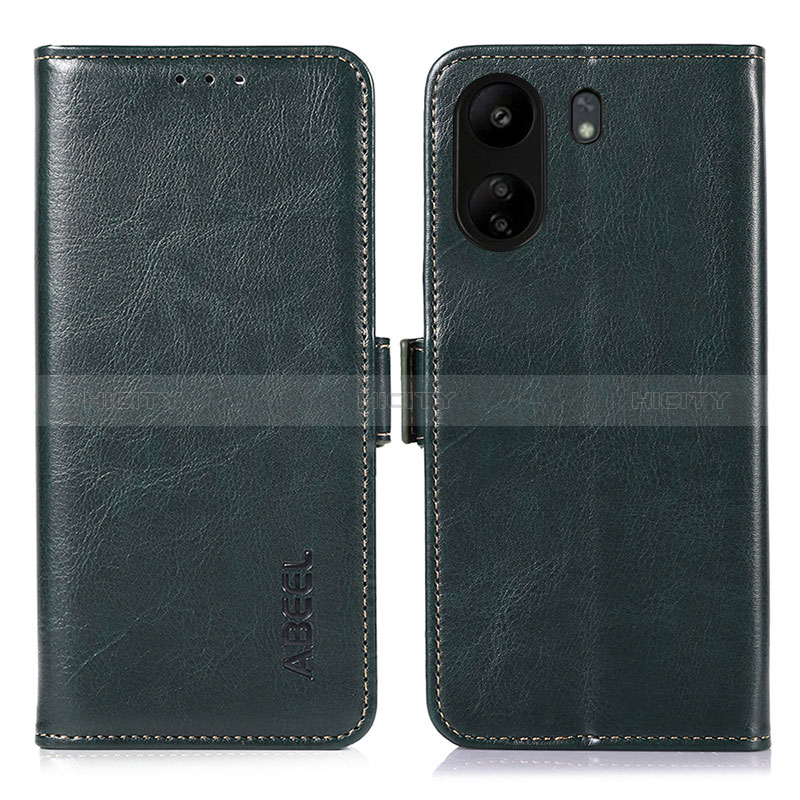 Custodia Portafoglio In Pelle Cover con Supporto A07D per Xiaomi Redmi 13C