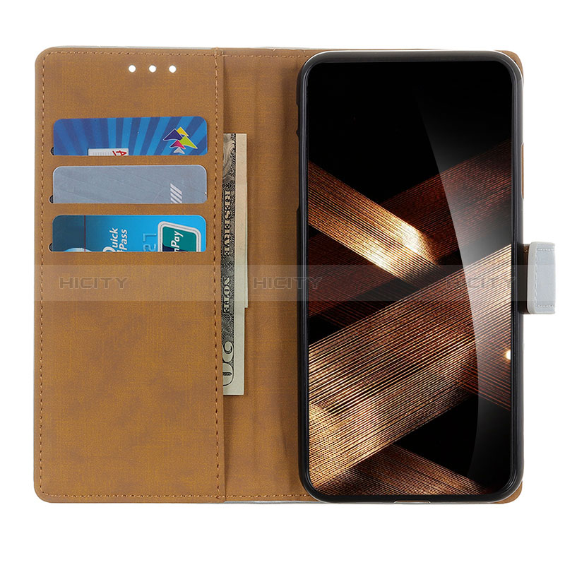 Custodia Portafoglio In Pelle Cover con Supporto A08D per Huawei Honor X6a