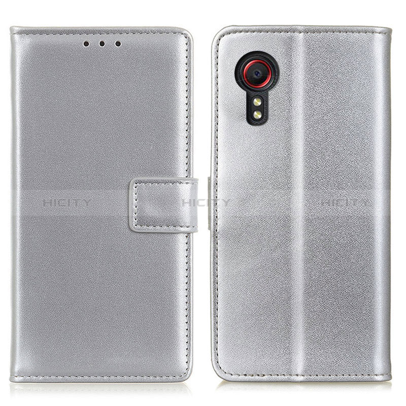 Custodia Portafoglio In Pelle Cover con Supporto A08D per Samsung Galaxy XCover 5 SM-G525F