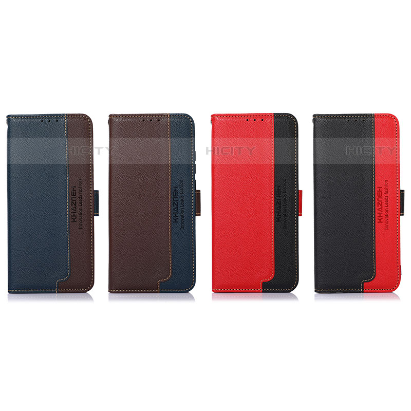 Custodia Portafoglio In Pelle Cover con Supporto A09D per Motorola MOTO G52