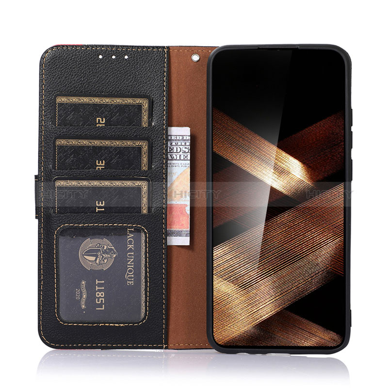 Custodia Portafoglio In Pelle Cover con Supporto A09D per Samsung Galaxy A15 5G