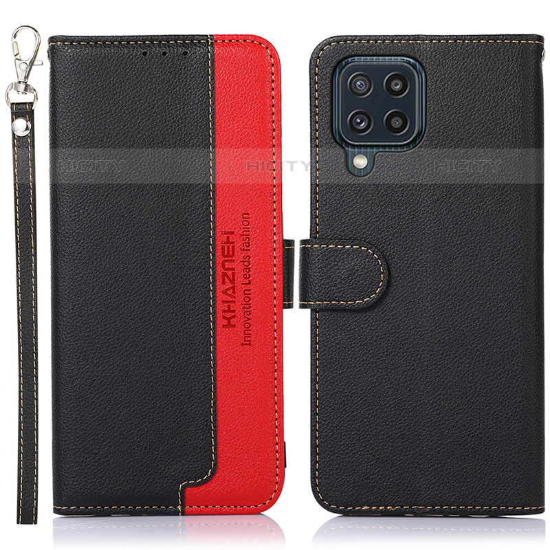Custodia Portafoglio In Pelle Cover con Supporto A09D per Samsung Galaxy M32 4G