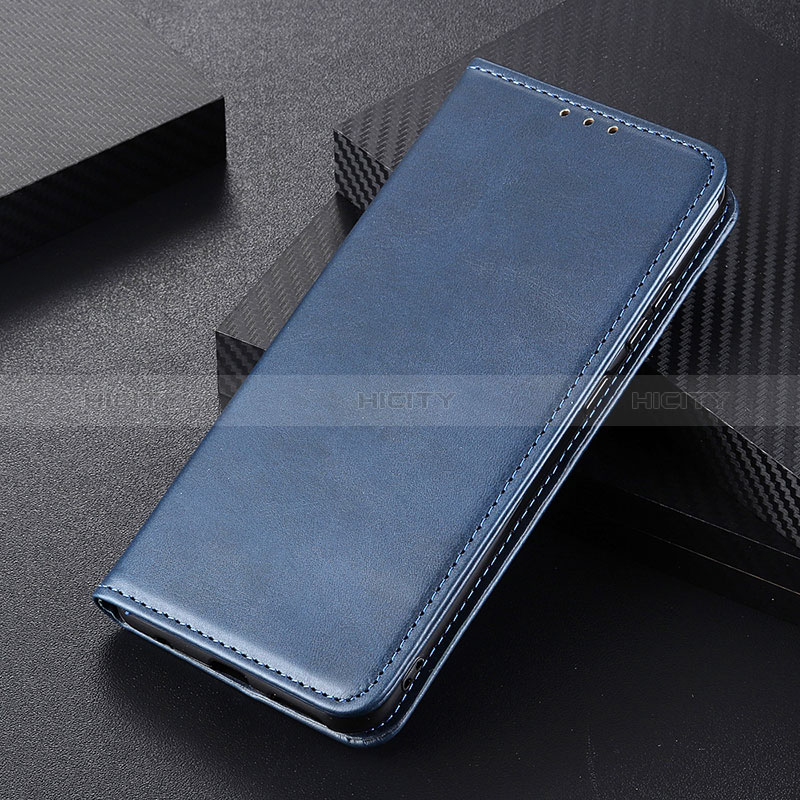 Custodia Portafoglio In Pelle Cover con Supporto A09D per Samsung Galaxy S24 5G Blu