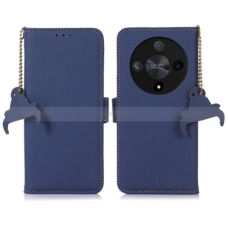 Custodia Portafoglio In Pelle Cover con Supporto A10D per Huawei Honor X9b 5G
