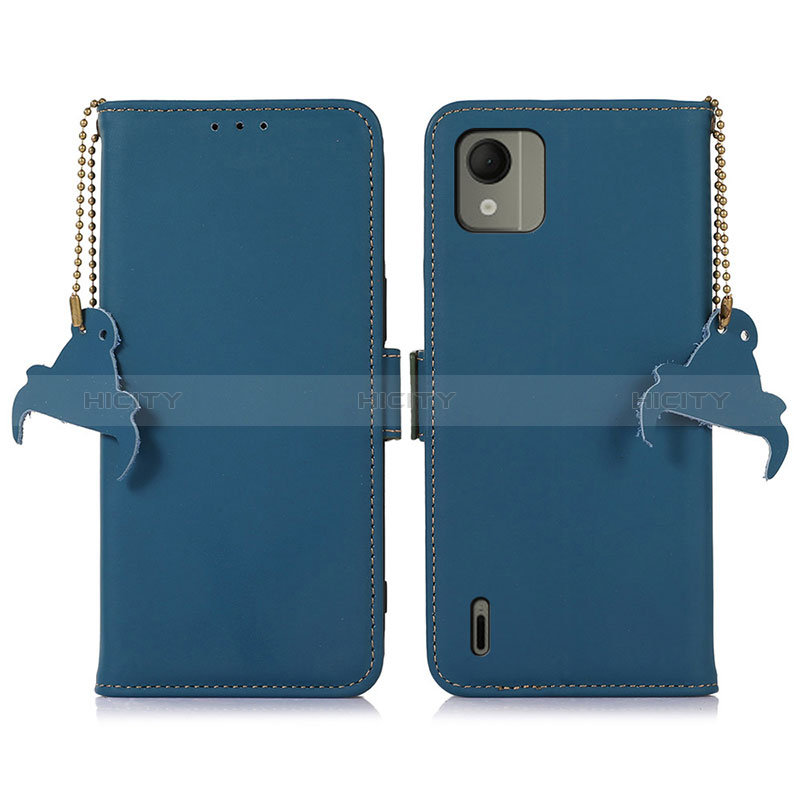 Custodia Portafoglio In Pelle Cover con Supporto A11D per Nokia C110