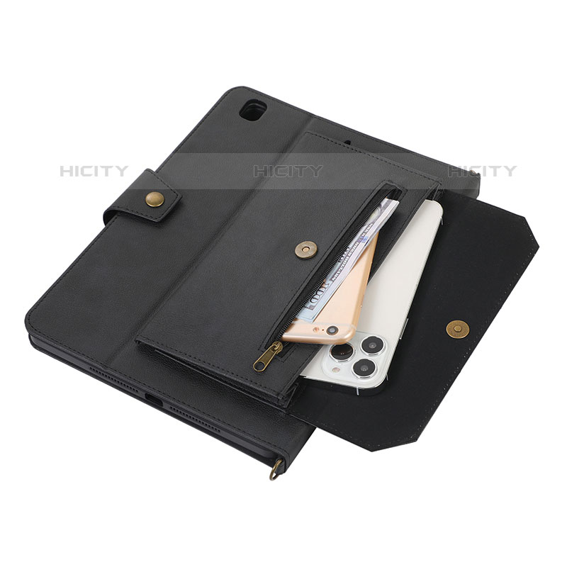 Custodia Portafoglio In Pelle Cover con Supporto AD1 per Apple iPad Pro 10.5