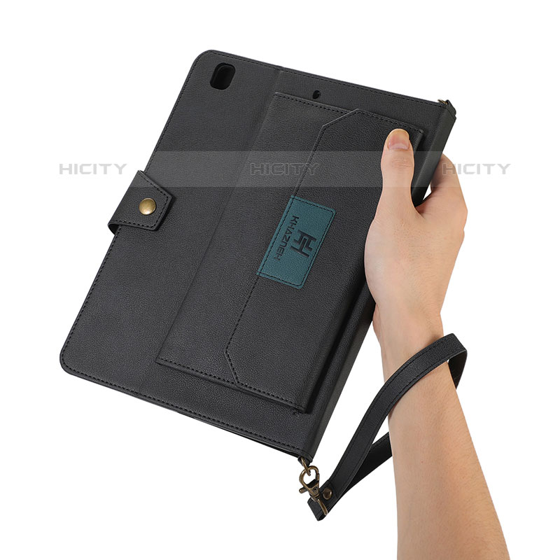 Custodia Portafoglio In Pelle Cover con Supporto AD1 per Apple iPad Pro 10.5