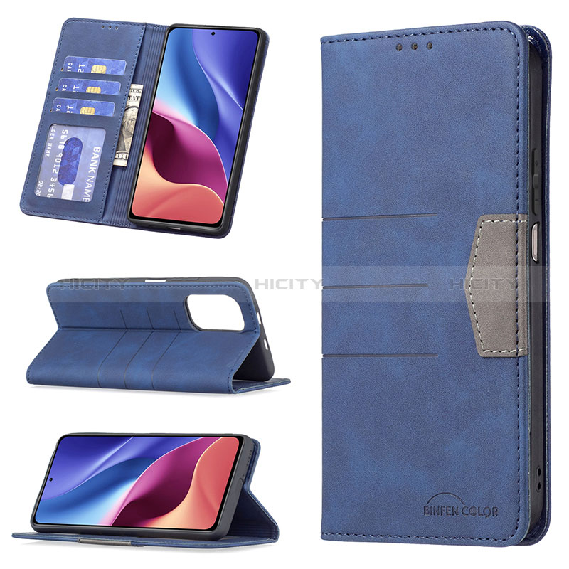 Custodia Portafoglio In Pelle Cover con Supporto B01F per Xiaomi Mi 11X Pro 5G