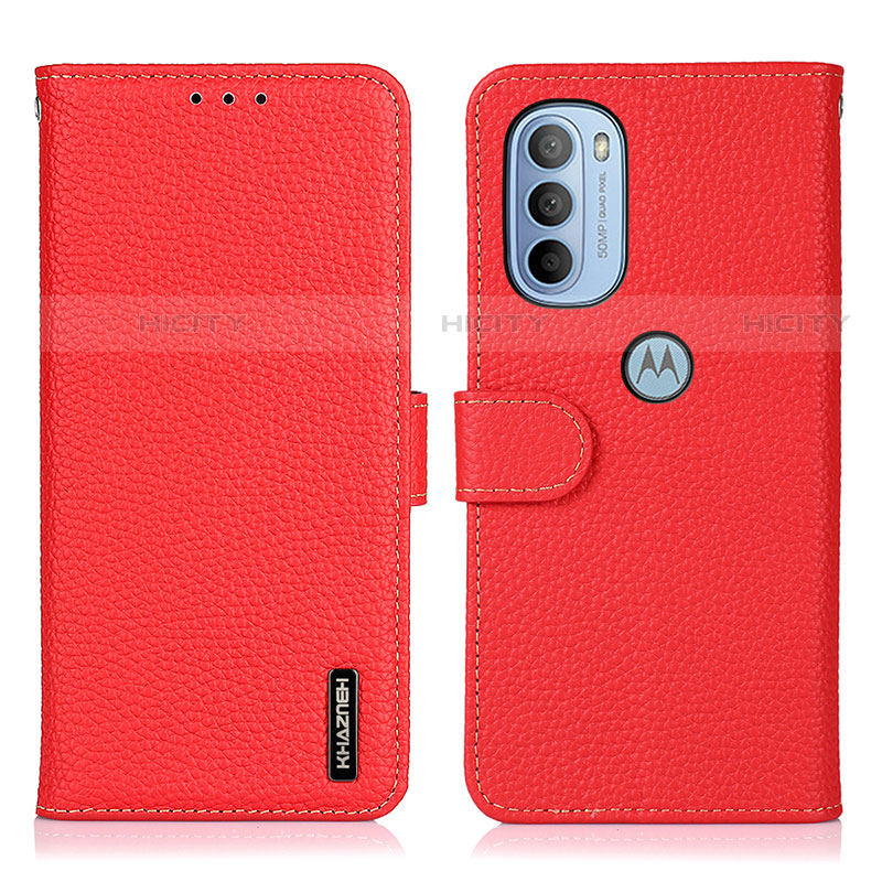 Custodia Portafoglio In Pelle Cover con Supporto B01H per Motorola Moto G41