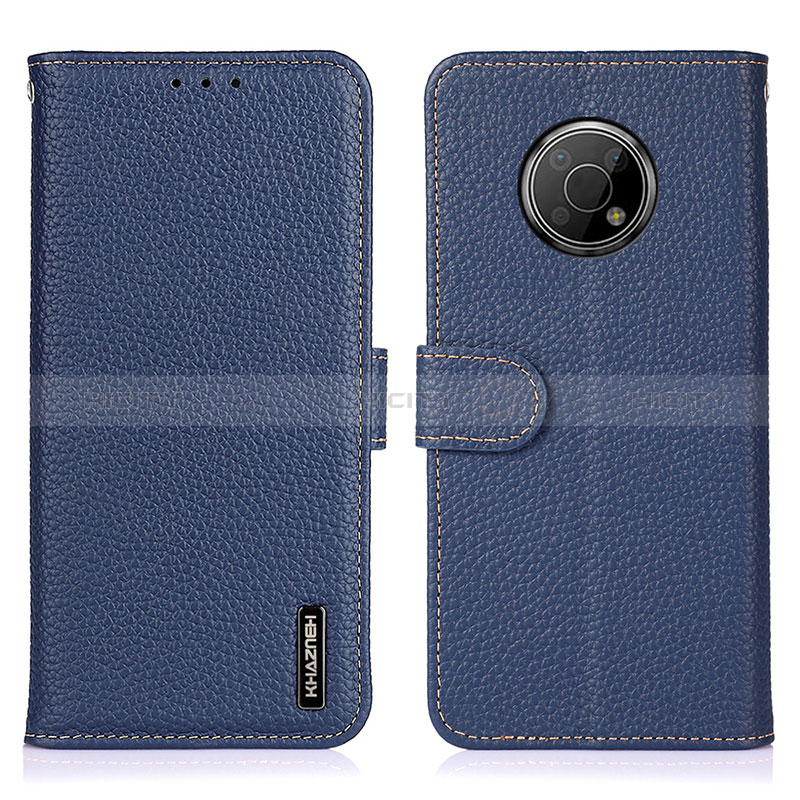 Custodia Portafoglio In Pelle Cover con Supporto B01H per Nokia G300 5G Blu
