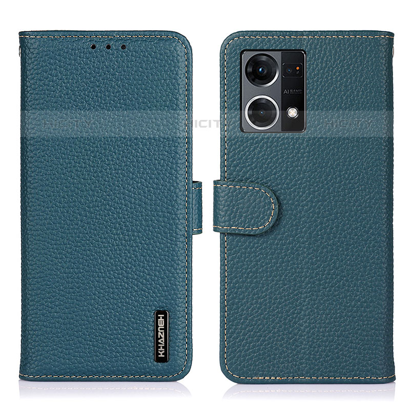 Custodia Portafoglio In Pelle Cover con Supporto B01H per Oppo F21s Pro 4G