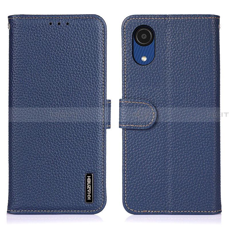 Custodia Portafoglio In Pelle Cover con Supporto B01H per Samsung Galaxy A03 Core