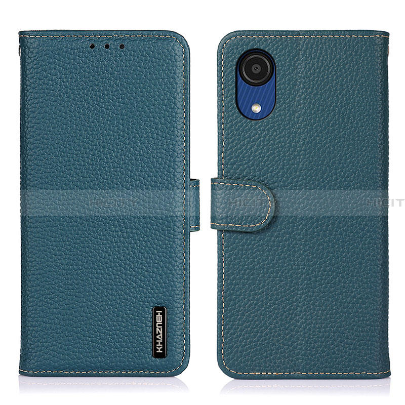 Custodia Portafoglio In Pelle Cover con Supporto B01H per Samsung Galaxy A03 Core