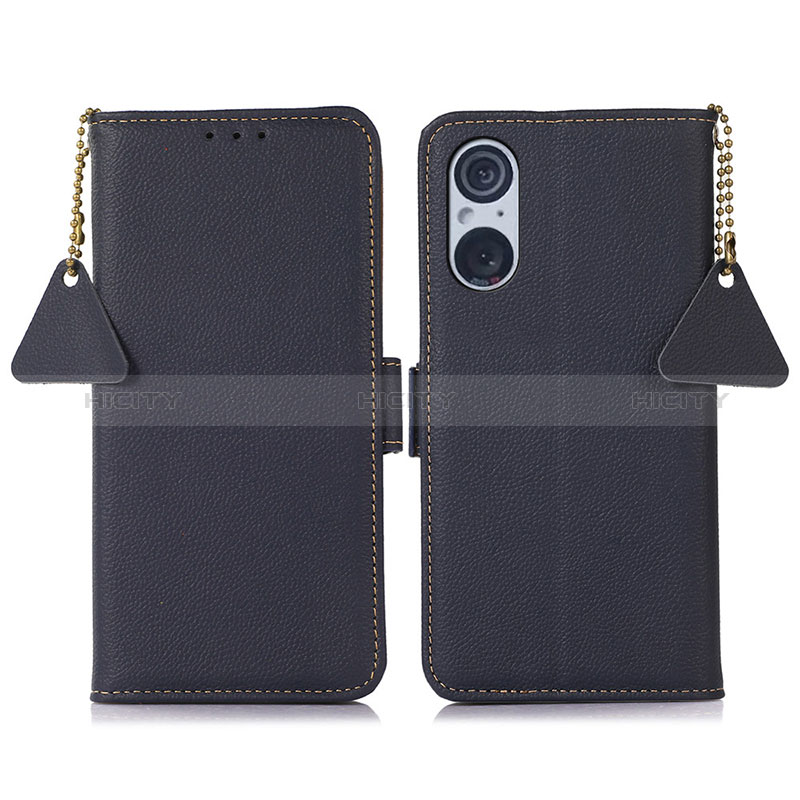 Custodia Portafoglio In Pelle Cover con Supporto B01H per Sony Xperia 5 V