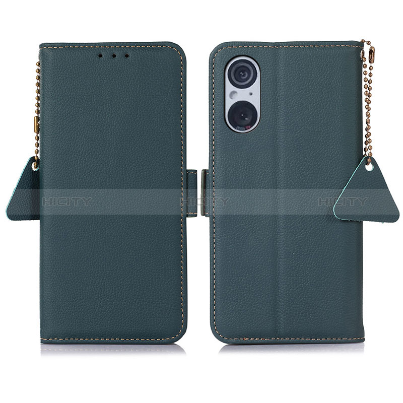 Custodia Portafoglio In Pelle Cover con Supporto B01H per Sony Xperia 5 V