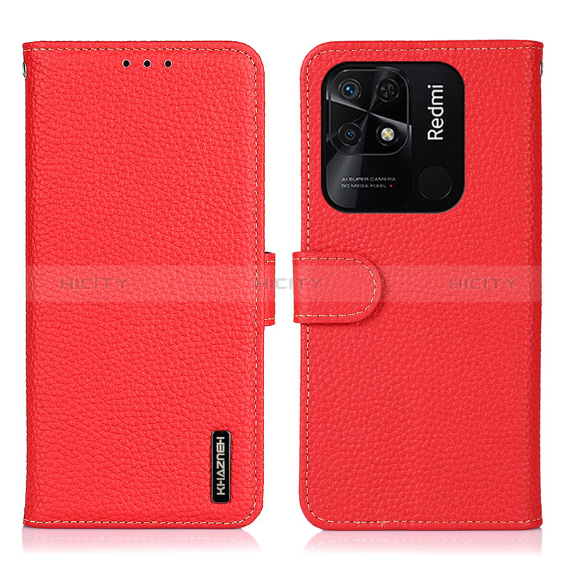 Custodia Portafoglio In Pelle Cover con Supporto B01H per Xiaomi Redmi 10 Power
