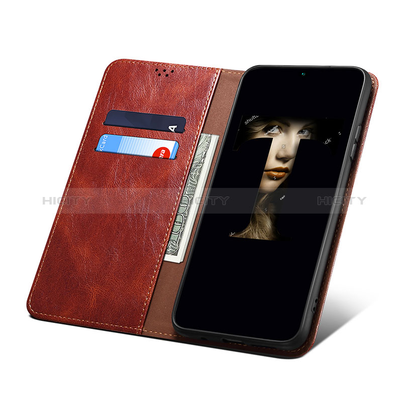 Custodia Portafoglio In Pelle Cover con Supporto B01S per Xiaomi Poco F5 Pro 5G