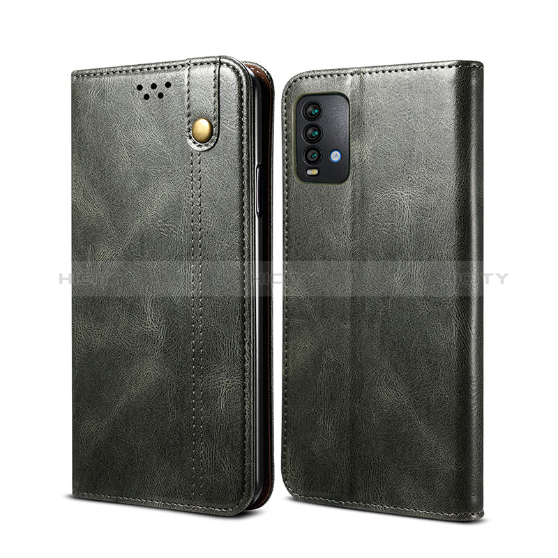 Custodia Portafoglio In Pelle Cover con Supporto B01S per Xiaomi Redmi 9T 4G